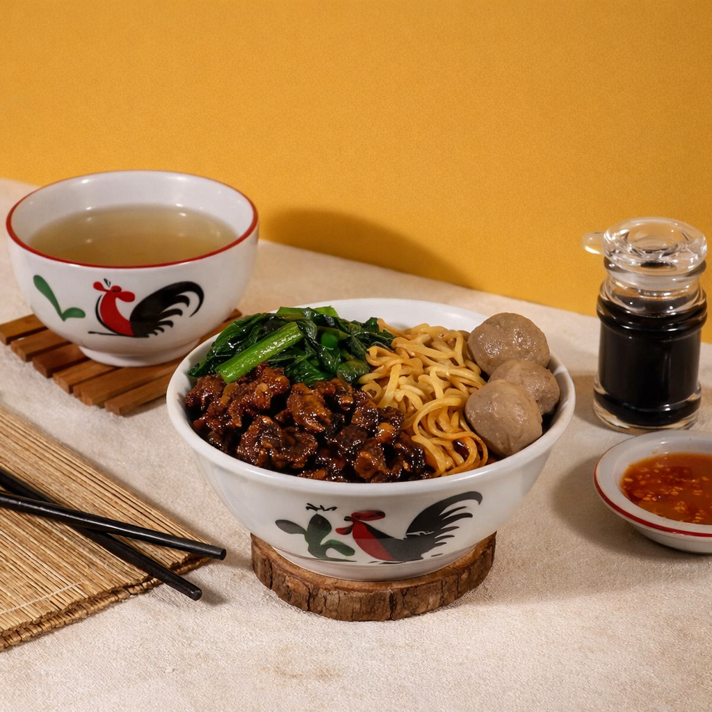 Yamien Ayam Jamur Baso Regular